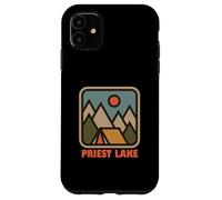 Priest Lake Idaho ID Vacation Souvenir Case for iPhone 11