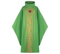 Priest Religious Robe Adult Unisex Costume Chasuble Robe Celebrant Pastor Cape Halloween Cosplay Outfit Costume