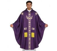 Priest Robe for Men with Ribbon for Catholic Priest Measuring Robe