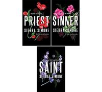 Priest Series 3 Books Collection Set By Sierra Simone(Priest, Sinner, Saint)