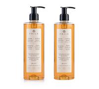 Prija Fortifying Shampoo with Eruca Sativa for All Hair Types 2x 380ml | Cleanses and Revitalises Hair. Boosts Shine and Improves Texture. Hydrating Formula with Pump Dispenser.
