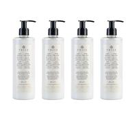 Prija Toning Body Cream Boosts Hydration and Elasticity with Avocado Oil and Green Walnut Extract, Lightly Scented Vegan Friendly Moisturising Body Cream with Centella Asiatica 4 x 380ml