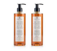 Prija Vitalising Hand Wash with Ginseng Extract 2x 380ml | Gently Cleanses and Moisturises Hands. Vegan Friendly with Ginseng Extract and Energising Fragrance. Pump.