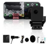 Prikpont Car Thermal Imaging Camera - 304m Night Vision Thermal Imaging Security System with AI Alerts, Blind Spot Detection & Memory 64GB, Human/Vehicle/Animal Detection Camera