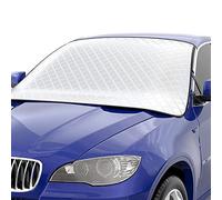 Priksia Car Windscreen Cover Magnetic Car Windshield Cover Car Windshield Cover UV Protection Dustproof and Waterproof Snow Cover for SUV, Truck and Car, All Weather