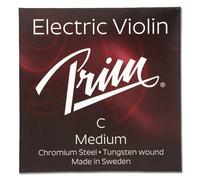 Prim Violin String C String Medium Single String for Classical and Electric Violins Steel Core Tungsten Stainless Steel Wound 0.035"/0.90mm