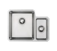 Prima 1.5 Bowl R25 LH Undermount Sink - St/Steel