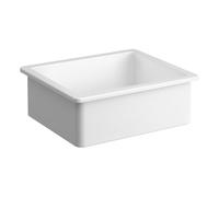 Prima 1 Bowl Inset Ceramic Sink (Inc. Waste) - White