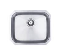 Prima 1 Bowl Large Undermount Sink - Polished Steel (CPR508)