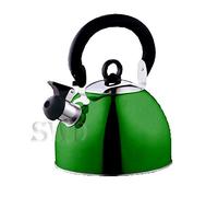 Prima 2.5L Stainless Steel Portable Whistling Kettle Dark Green