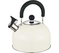 Prima 2.5L Stainless Steel Whistling Kettle in Cream 11124C Kitchen, 2.5 liters, Beige