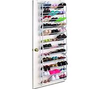 Prima 36 Pair Shoe Rack Over The Door White, ONE Size