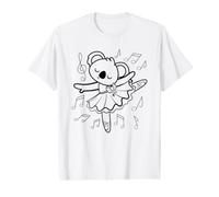 Prima Ballerina Children's Koala Colouring Painting Drawing Value Graphic T-Shirt