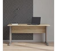 Prima Desk - 150cm - Oak and Grey