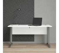 Prima Desk - 150cm - White and Grey