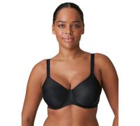 Prima Donna Satin Non Padded Full Cup Bra - Black - 34G