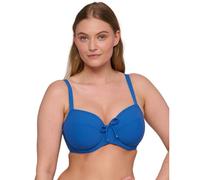Prima Donna Swim Aswan Full Cup Bikini Top - Delphinium Cheer Blue - 34D