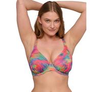 Prima Donna Swim Cairo Half Padded Plunge Bikini Top - Sunset Nile - 36D