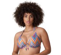 Prima Donna Swim Kea Half Padded Plunge Bikini Top - Rainbow Paradise - 36E