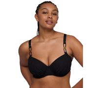 Prima Donna Swim Kiruna Padded Balcony Bikini Top - Black - 36H