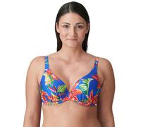 Prima Donna Swim Latakia Half Padded Plunge Bikini Top - Tropical Rainforest - 32E