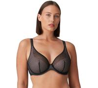 Prima Donna Twist Glass Beach Half Padded Plunge Bra - Black - 34G