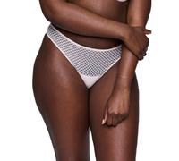 Prima Donna Twist Glass Beach Thong - Crystal Pink - XS - 8