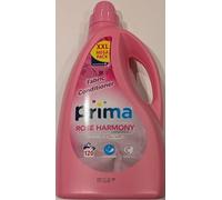 Prima Fabric Conditioner, Rose Harmony Fragrance, Whites & Colours, 120 Washes, XXL Mega Pack
