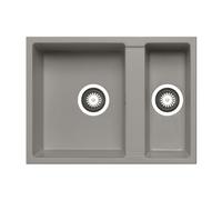 Prima Granite 1.5 Bowl Undermount Sink Finish: Light Grey