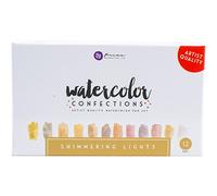 Prima Marketing 590260 Watercolour Confections Pans, Multi-Colour, 12 Count (Pack of 1)