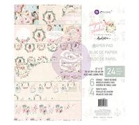 Prima Marketing Double-Sided Paper Pad 12"X12" 24/Pkg-Sugar Cookie, 6 Foiled