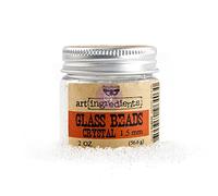 PRIMA MARKETING INC Art Glass Beads 2OZ CRYS, 1.5mm Crystal