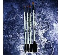 Prima Marketing Finnabair Art Basics Double-Ended Brush Set-Texture #2, Other, Multicoloured, 1.9x6.98x33.02 cm