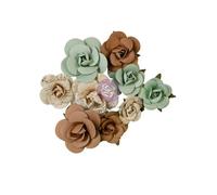 Prima Marketing Nature Academia Flowers 9pcs - Forest Shades