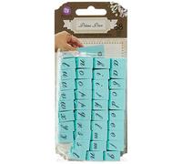 Prima Marketing Prima Marketing Prima Press Alphabet Stamp Set, 0.25-Inch, Characters No.1#1