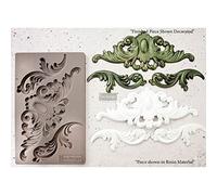 PRIMA MARKETING INC REDESGN Decor Mould THORTN MED, Silicone, Gray, One Size
