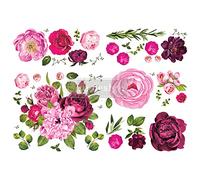 Prima Marketing Redesign Decor Transfers, Lush Floral