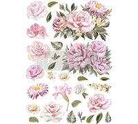 Prima Marketing Redesign Decor Transfers, Rose Quartz