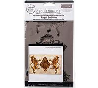 Prima Marketing Redesign Mould 5X8 Roy, Silicone, Royal Emblem, 5" x 8"