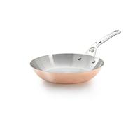 Prima Matera Round Copper Stainless Steel Fry Pan 11-Inch