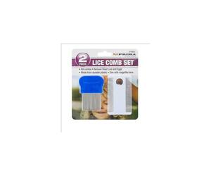 Prima Plastic Nit Hair Comb Set Magnifier Remove Head Lice And Eggs