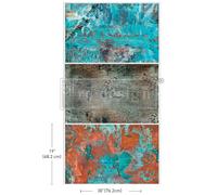 Prima Re-Design Decoupage Decor Tissue Paper 19.5"X30" 3/Pkg-Rustic Romance RE666446