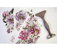 Prima Redesign Dreamy Florals 6"X12" Transfer Plus Free Tips & Tricks Flyer