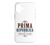 Prima Repubblica Social Club Nostalgia Politica Case for iPhone 16 Plus