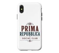 Prima Repubblica Social Club Nostalgia Politica Case for iPhone X/XS