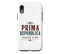 Prima Repubblica Social Club Nostalgia Politica Case for iPhone XR