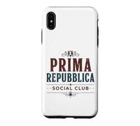Prima Repubblica Social Club Nostalgia Politica Case for iPhone XS Max