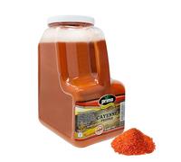 Prima Spice Hot Cayenne Pepper Powder Bulk 5 LBS-60,000 SHU Heat Unit-Gluten Free All Natrual Red Ground Pepper-For Commercial & Home Use
