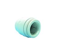 Primaflow 90003184 JG Speed Fit Stop End, White, 22 mm, Set of 2 Pieces