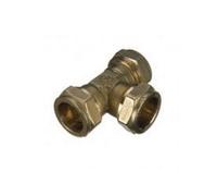 Primaflow Prima Plus Dzr Compression Equal Tee 22mm (Pack Of 10)